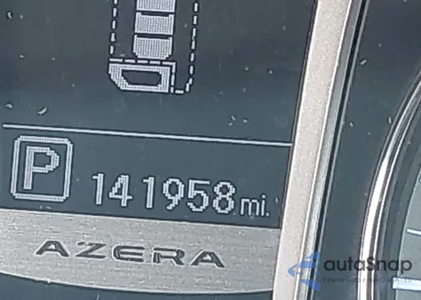 2013 Hyundai Azera z USA, uszkodzony, nr VIN KMHFG4JG2DA224455